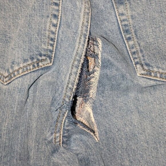 *3 FOR $9* BDG Urban Outfitters Medium Wash Rinse Mom High Rise Waist Jeans Pant - Picture 4 of 4